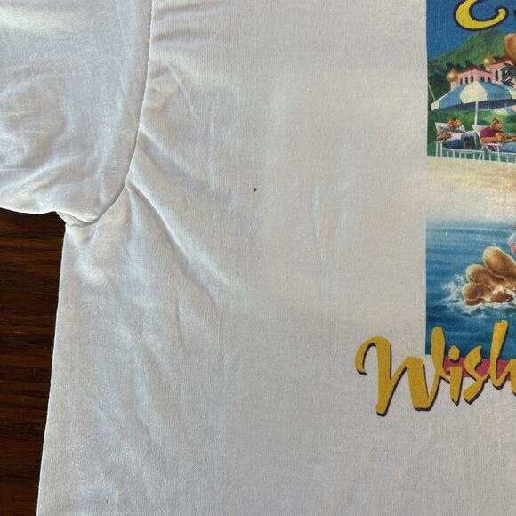 Vintage Camel Cigarettes Club Camel Member T Shirt Wish You Were Here NOS XL - Picture 7 of 10